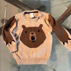 Gymboree bear sweater 2T